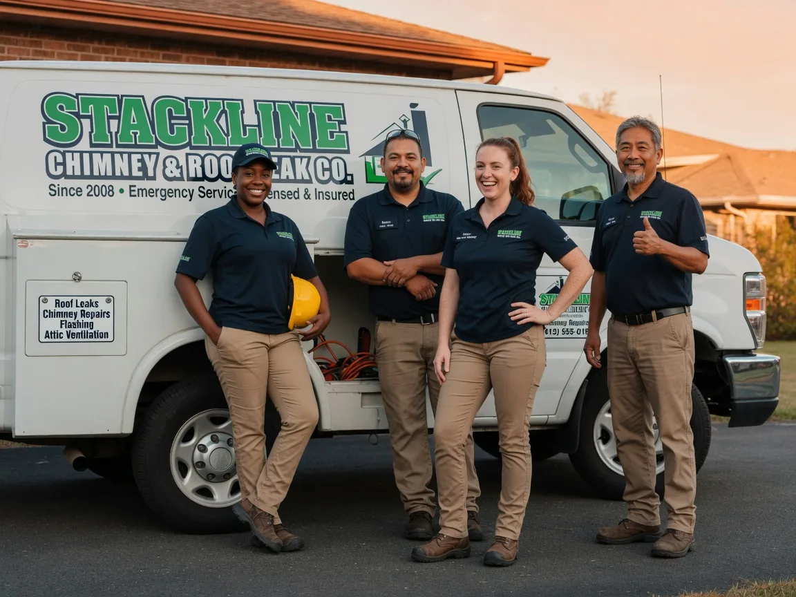 Chimney flashing repair company in Lake Fork, IL